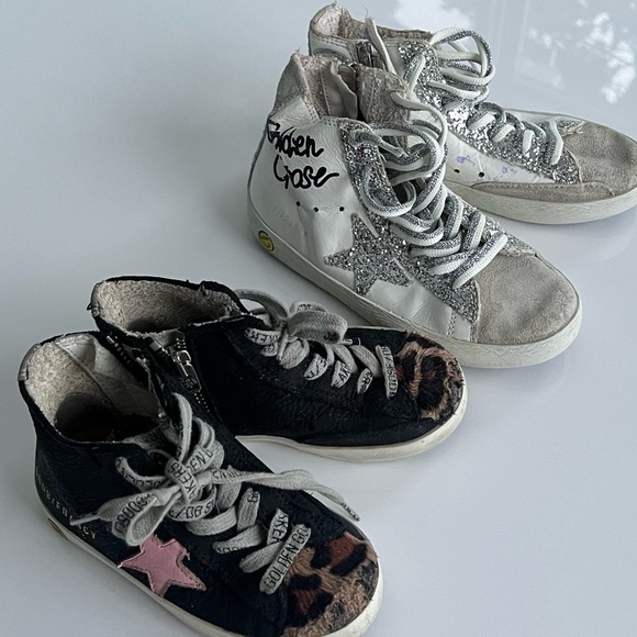 PAIR of Kids Golden Goose - Picture 3 of 3